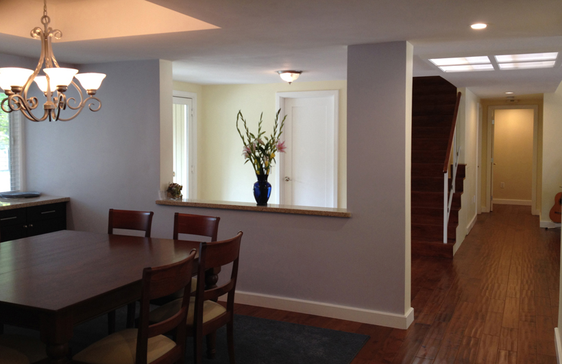 Dining Hall - 2-Story Addition - Sustainable WholeHouse Remodel - Landscape - ENR architects, Granbury, TX 76049